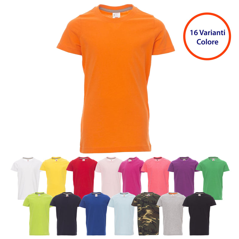 Carica immagine in Galleria Viewer, T-Shirt Bambino Manica Corta in Cotone Payper Sunset Kids

