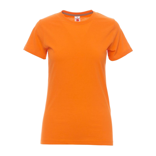 T-Shirt Donna Payper Sunset Lady – 100%  Cotone, Girocollo