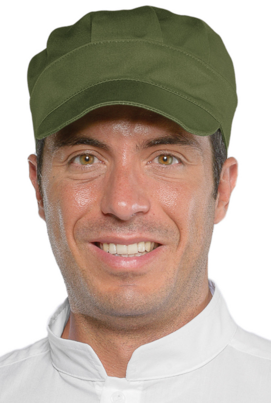 Cappello Sam Isacco Regolabile con Visiera - Cucina e Ristorazione