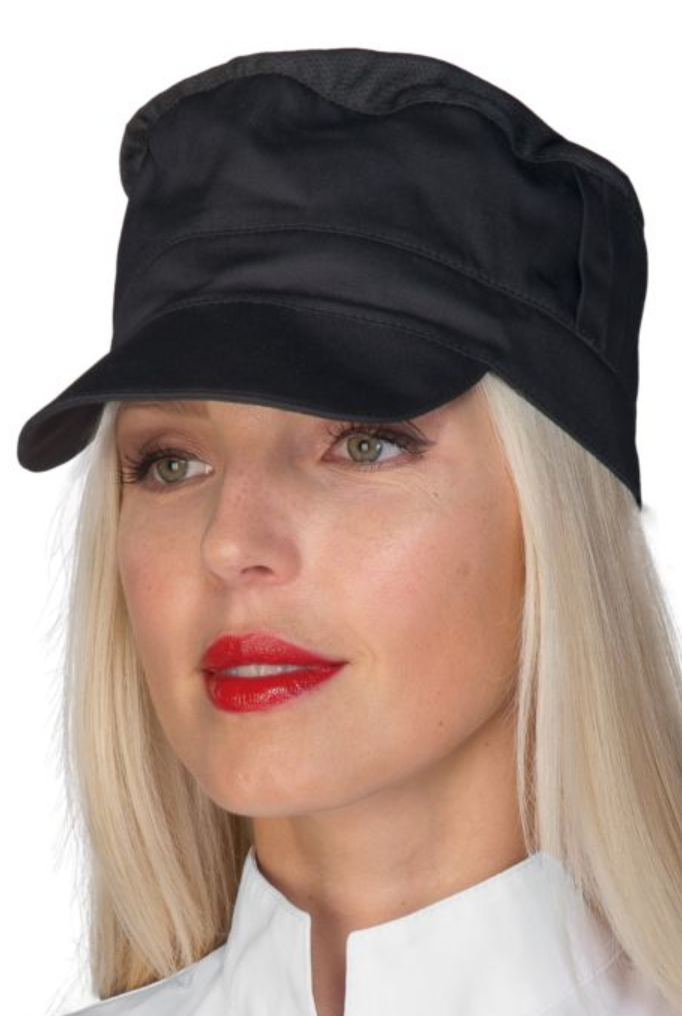 Carica immagine in Galleria Viewer, Cappello Charly Unisex Isacco Con Rete e Visiera - Cucina e Alimentare
