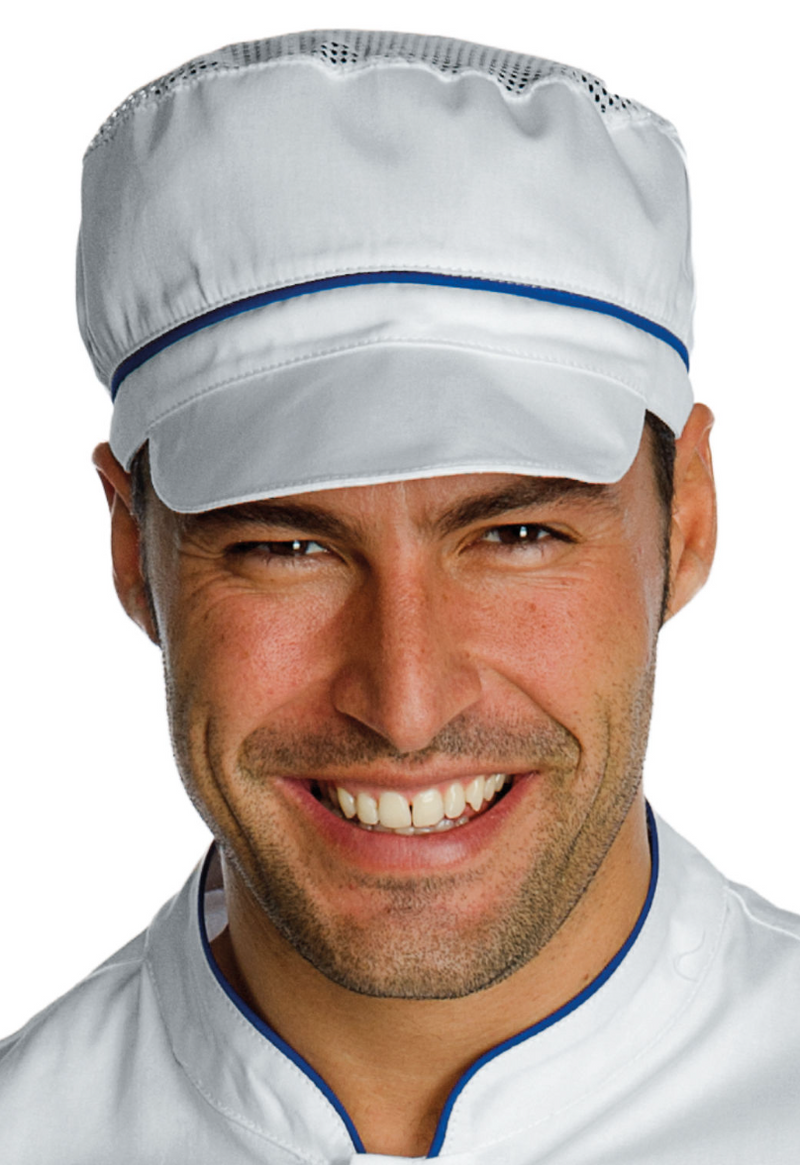 Carica immagine in Galleria Viewer, Cappello Charly Unisex Isacco Con Rete e Visiera - Cucina e Alimentare
