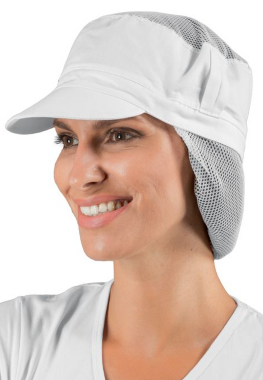 Cappello Charly Unisex Isacco Con Rete Extra e Visiera - Cucina e Alimentare