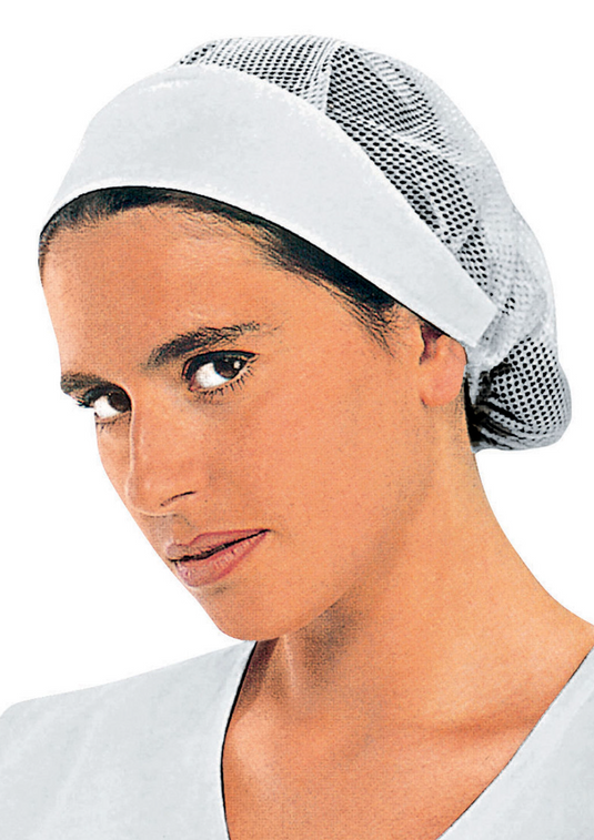 Cuffia Donna Isacco Con Rete - Cucina e Ristorazione
