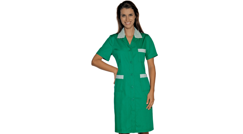 Carica immagine in Galleria Viewer, Camice Donna Positano Isacco Mezza Manica Con Inserti a Contrasto
