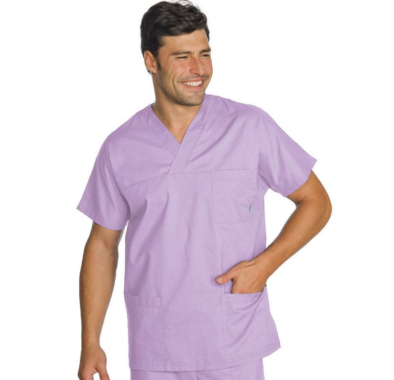 Carica immagine in Galleria Viewer, Casacca Unisex Collo a V Isacco Mezza Manica - Sanitaria
