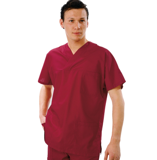 Casacca Unisex Collo a V Isacco Mezza Manica - Sanitaria