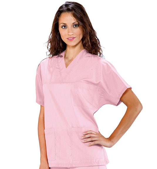 Casacca Unisex Collo a V Isacco Mezza Manica - Sanitaria