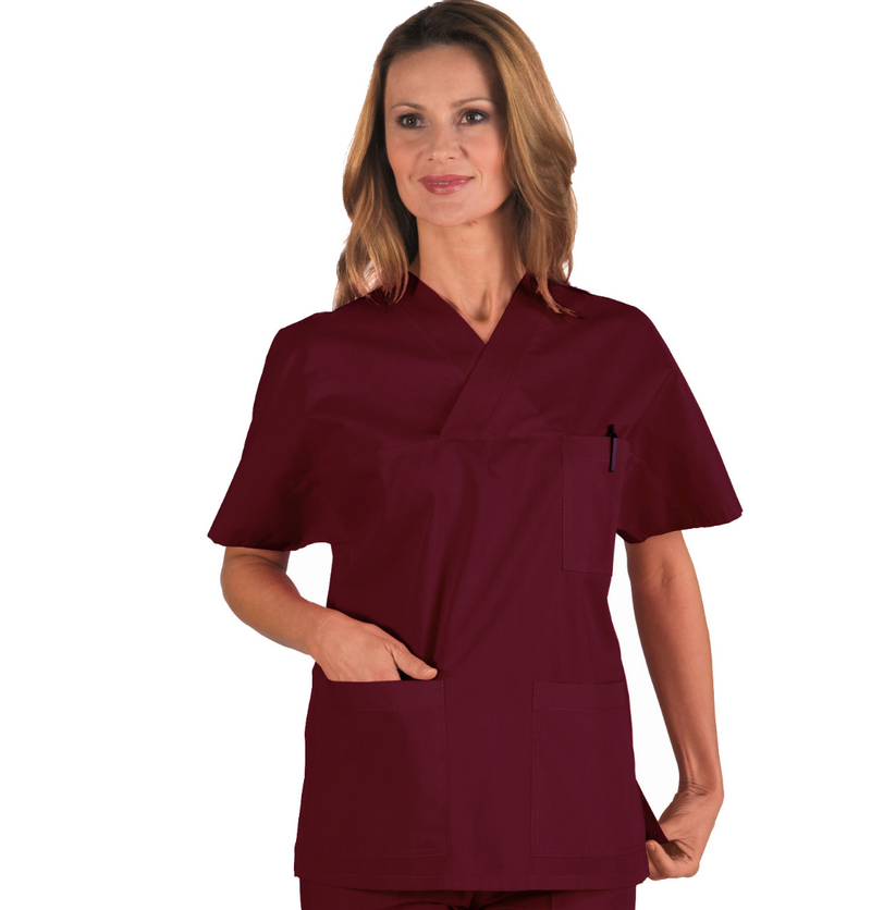 Carica immagine in Galleria Viewer, Casacca Unisex Collo a V Isacco Mezza Manica - Sanitaria
