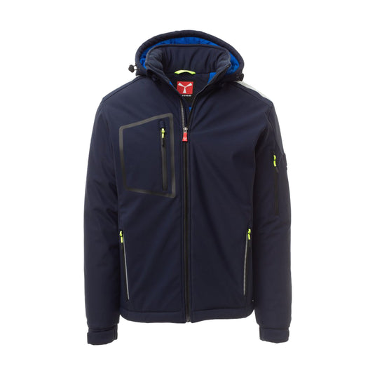 Giubbotto Giacca Uomo Imbottito Soft Shell Invernale da lavoro Payper Stream Pad Personalizzabile