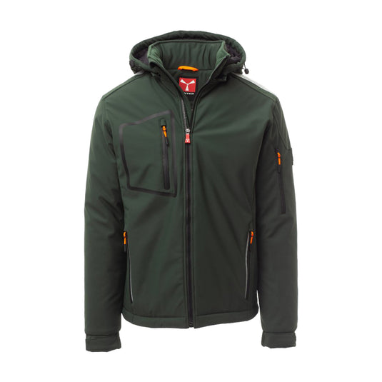 Giubbotto Giacca Uomo Imbottito Soft Shell Invernale da lavoro Payper Stream Pad Personalizzabile