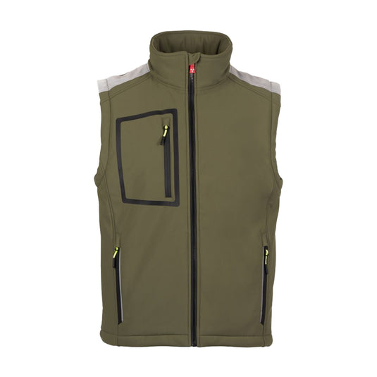 Gilet Softshell Imbottito da Lavoro Uomo Payper Stream Vest Pad Personalizzabile