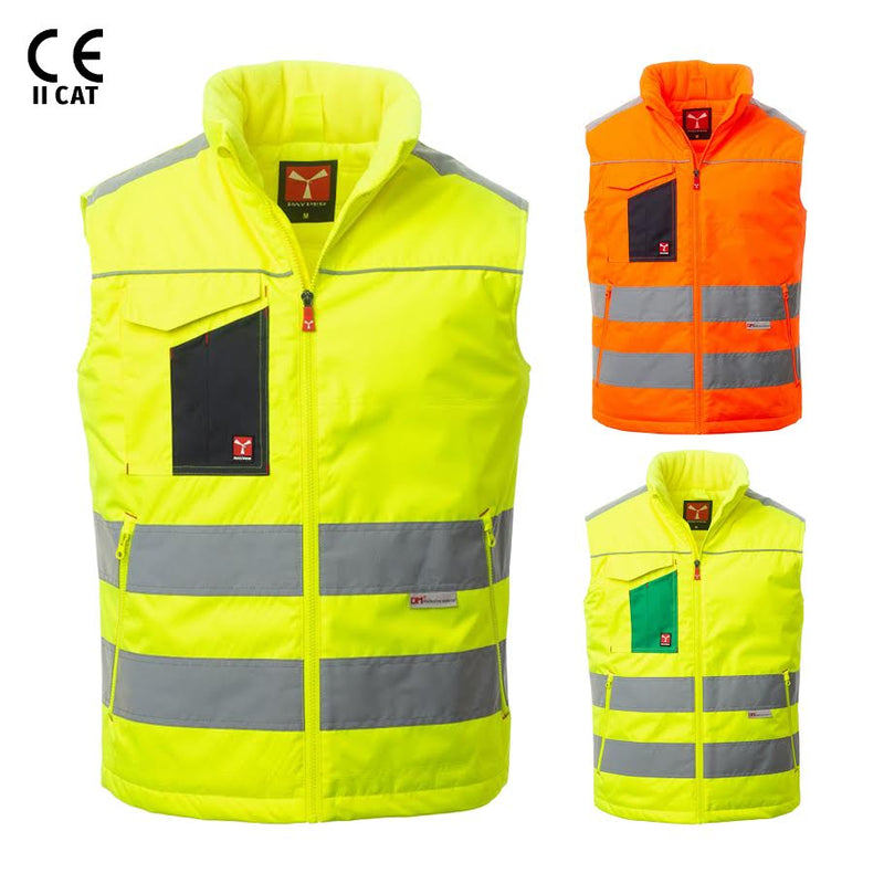 Carica immagine in Galleria Viewer, Gilet Alta Visibilità Unisex Imbottito da Lavoro Payper Task
