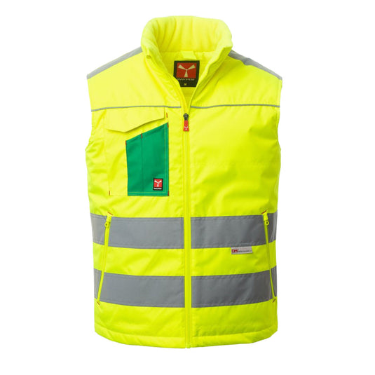 Gilet Alta Visibilità Unisex Imbottito da Lavoro Payper Task