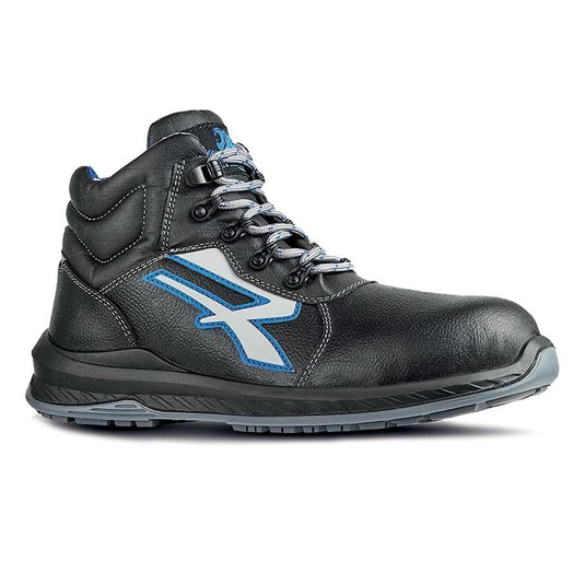 Scarpe antinfortunistiche alte pelle Vibram resistenti S3 HRO CI metal free U-Power Tenerife