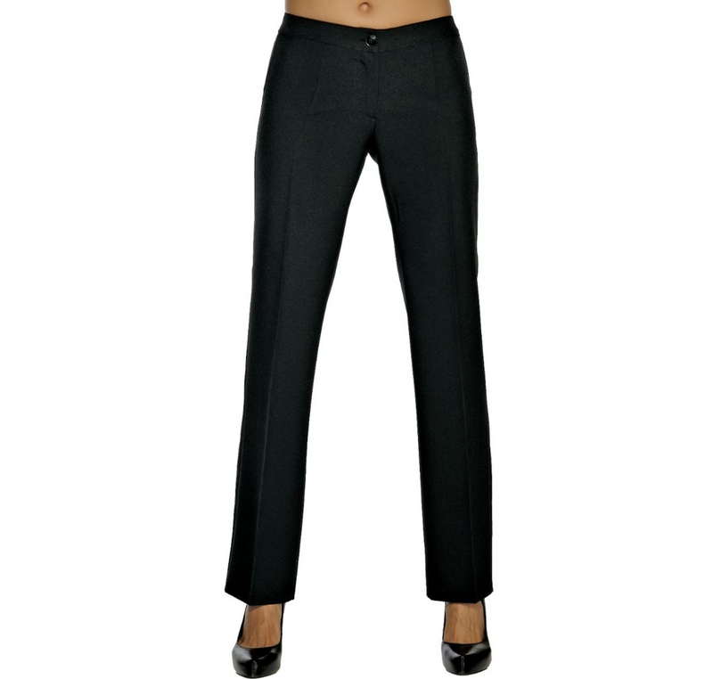 Carica immagine in Galleria Viewer, Pantalone Donna Elegante Senza Tasche Isacco Trendy per Sala e Ristorazione
