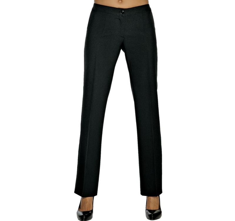 Carica immagine in Galleria Viewer, Pantalone Donna Elegante Senza Tasche Isacco Trendy per Sala e Ristorazione
