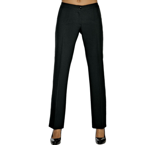 Pantalone Donna Elegante Senza Tasche Isacco Trendy per Sala e Ristorazione