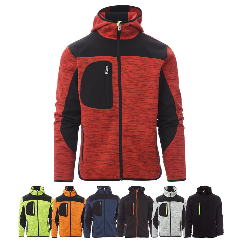 Carica immagine in Galleria Viewer, Giubbotto Softshell Uomo da Lavoro Payper Trip con Cappuccio Personalizzabile
