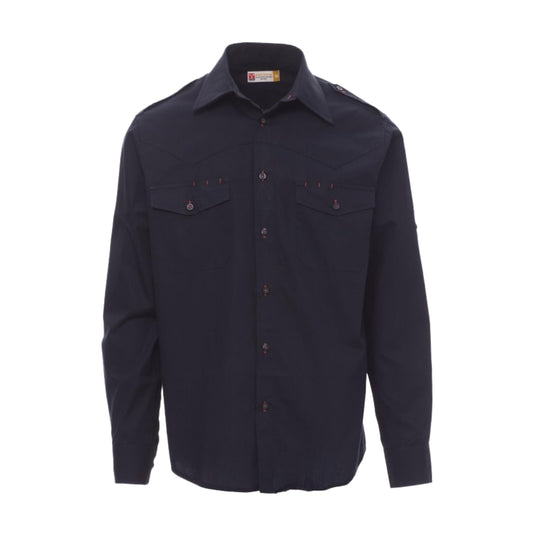 Camicia Uomo Safari Easy Care 100% Cotone Payper Trophy