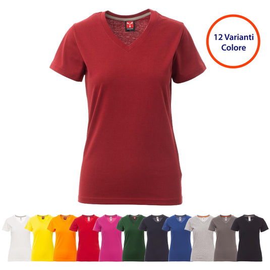 T-Shirt Donna Collo a V Payper V-Neck Lady