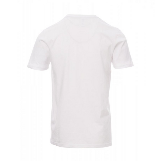 T-shirt TAGLIA-M Manica Corta Collo a V Casual Payper V-Neck Bianco Outlet