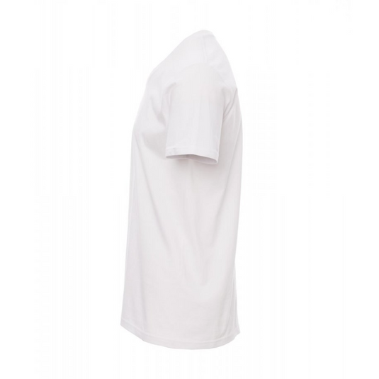 T-shirt TAGLIA-M Manica Corta Collo a V Casual Payper V-Neck Bianco Outlet