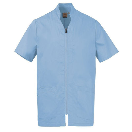 Camice Uomo manica corta zip traspirante rete Personalizzabile Payper Vanilla