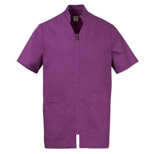 Camice Uomo manica corta zip traspirante rete Personalizzabile Payper Vanilla