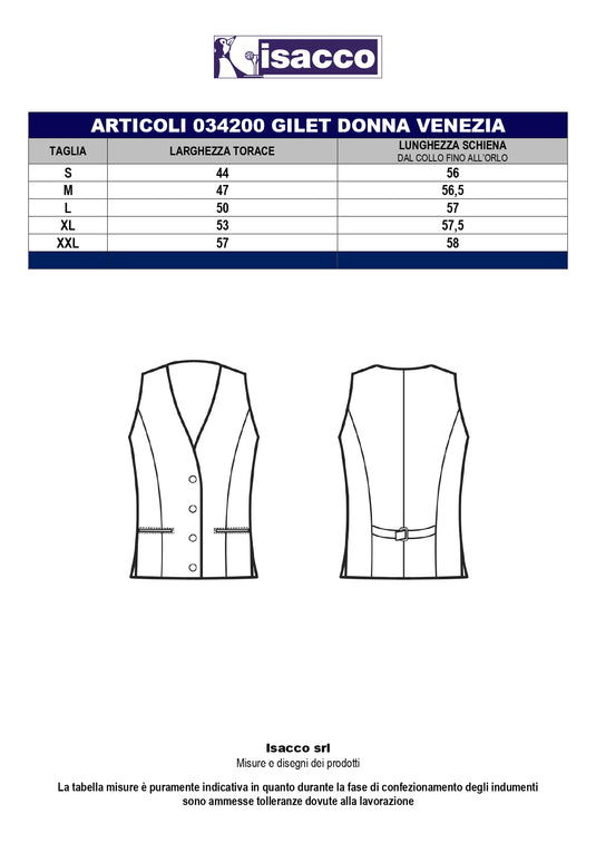 Gilet Donna Elegante da Sala Isacco Venezia