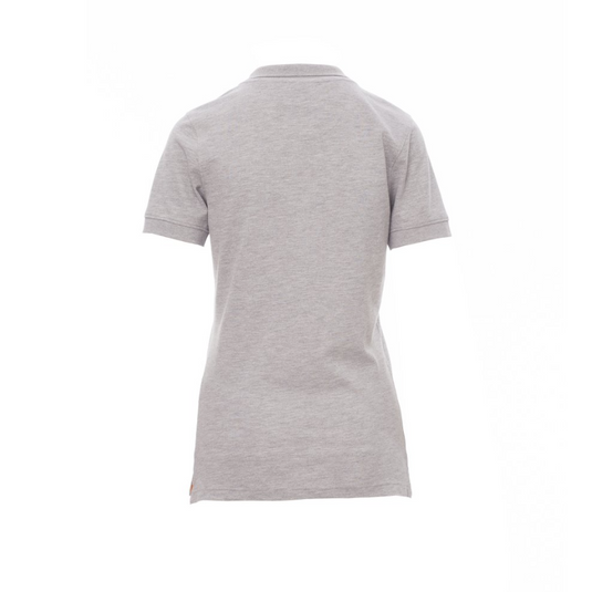 Polo Donna TAGLIA-S Sfiancata Manica Corta in Cotone Piquet Melange Payper Venice Lady Grigio Melange Outlet