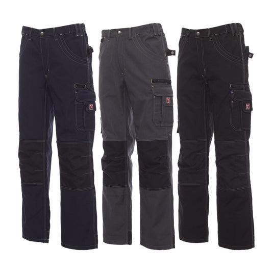 Pantalone da lavoro resistente con porta ginocchiere e tasche tecniche Personalizzabile Payper Viking