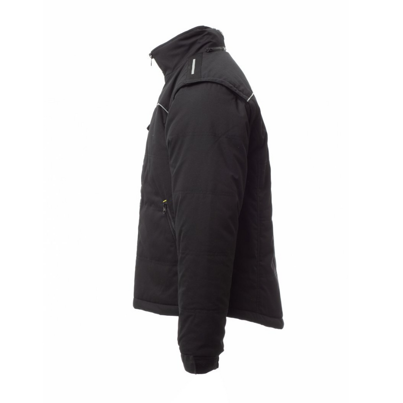 Carica immagine in Galleria Viewer, Giubbotto 2in1 TAGLIA-XL con Maniche Staccabili Imbottito Invernale Cappuccio Payper Warm 2.0 Nero Outlet
