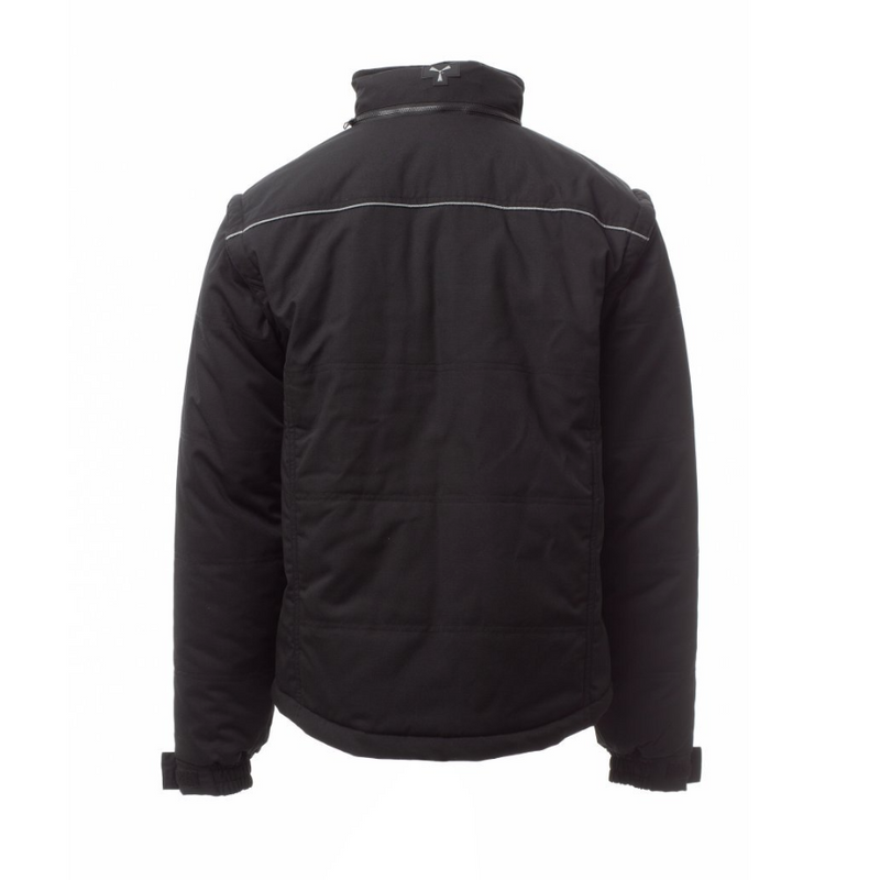 Carica immagine in Galleria Viewer, Giubbotto 2in1 TAGLIA-XL con Maniche Staccabili Imbottito Invernale Cappuccio Payper Warm 2.0 Nero Outlet

