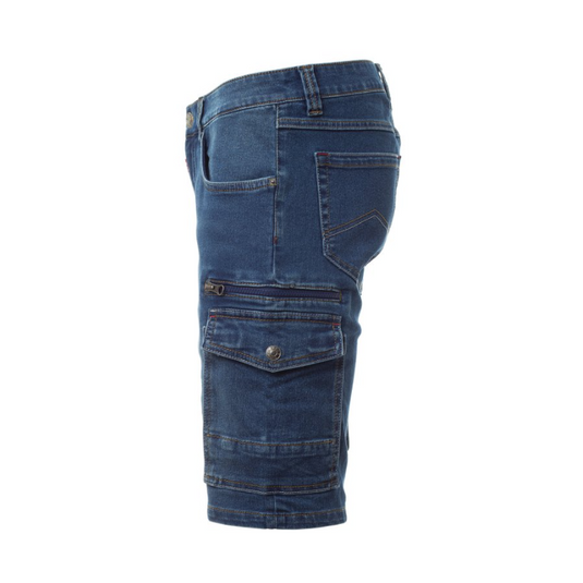 Bermuda da lavoro denim con tasche multifunzione Personalizzabile Payper West Shorts