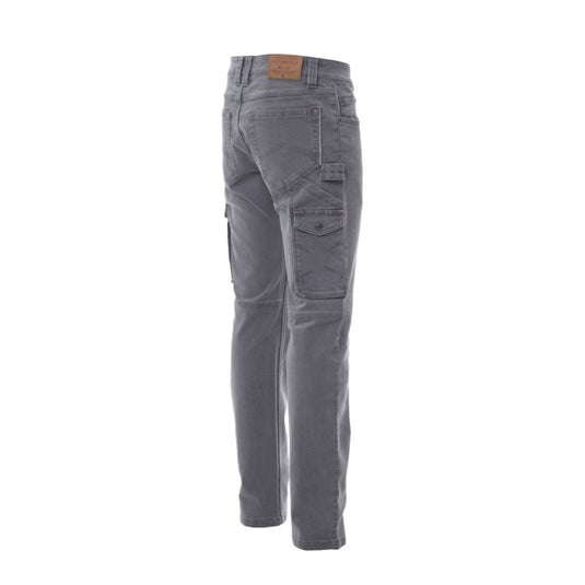 Pantaloni Jeans Multitasche da lavoro Denim Stretch Elasticizzati Uomo Payper West