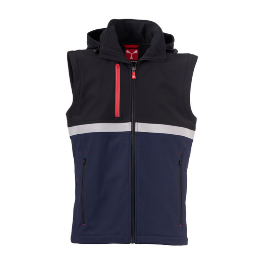 Giacca e Gilet Softshell Lavoro Impermeabile Antivento Stretch 4 Stagioni Payper Wise 2in1