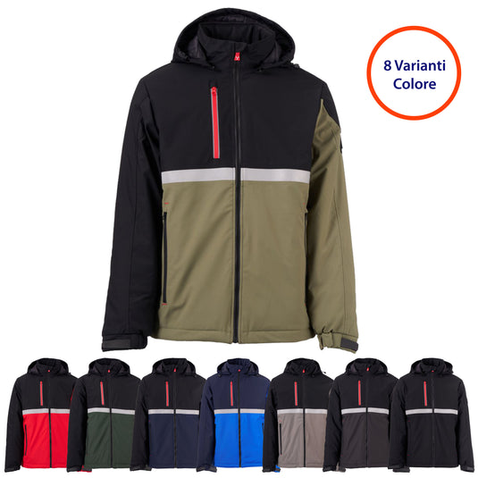 Giacca Softshell Imbottita Impermeabile Lavoro Payper Wise Lite Pad Personalizzabile