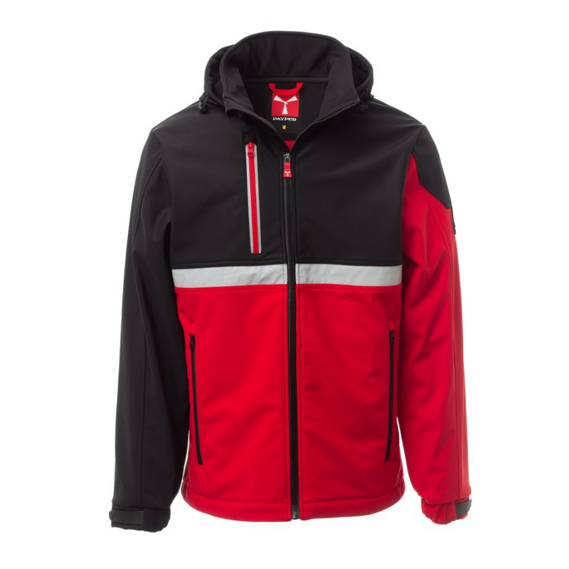 Carica immagine in Galleria Viewer, Giubbotto Imbottito Uomo Invernale Soft Shell con Cappuccio Removibile Payper Wise Pad
