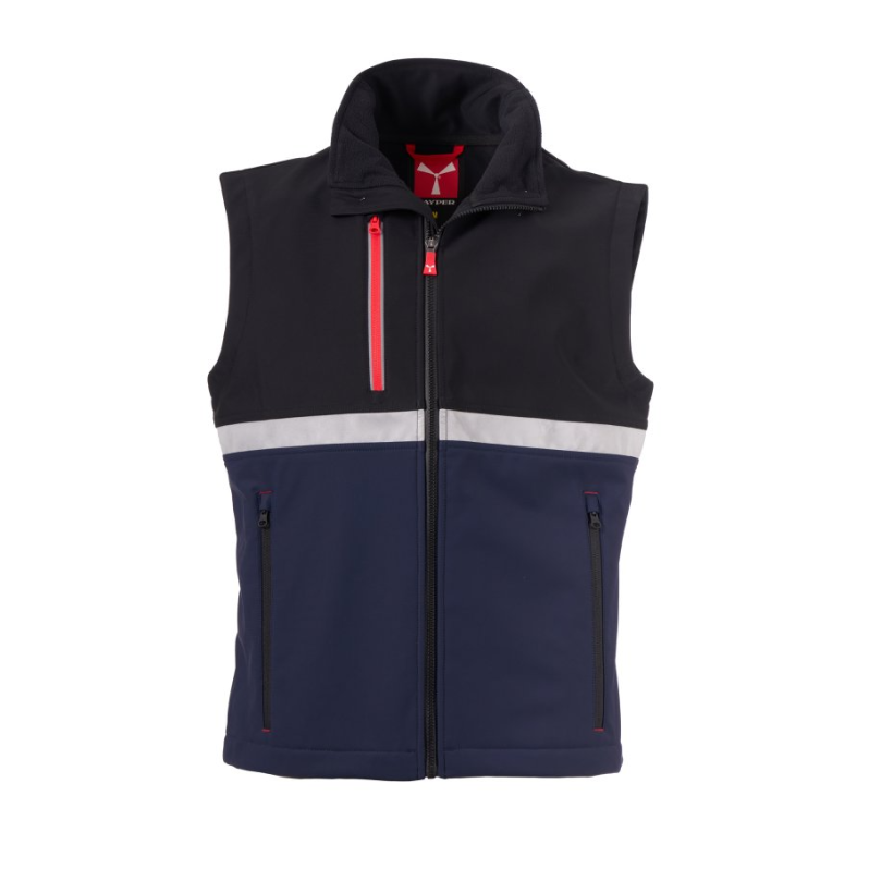 Carica immagine in Galleria Viewer, Gilet Softshell Lavoro da Uomo con 3 Strati Stretch Payper Wise Vest Personalizzabile
