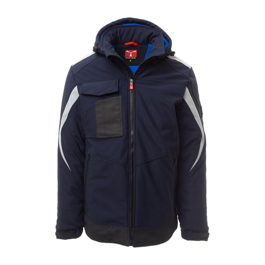 Giubbotto Giacca Uomo Imbottito Soft shell Invernale Con Cappuccio da lavoro Payper Wonder Pad