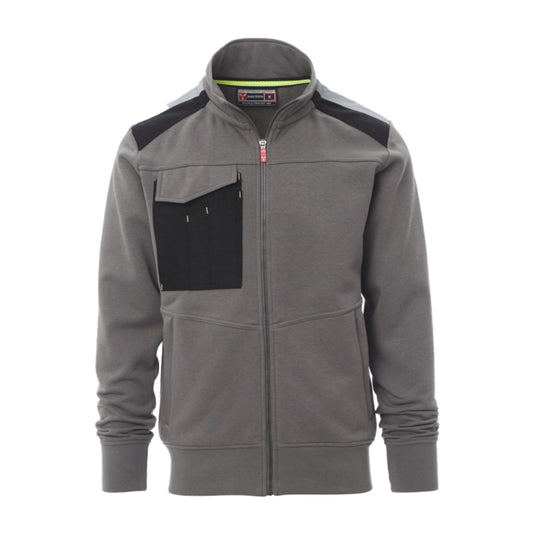 Felpa Uomo TAGLIA-XL da Lavoro con Zip Payper Work 2.0 Bicolore Smoke Outlet