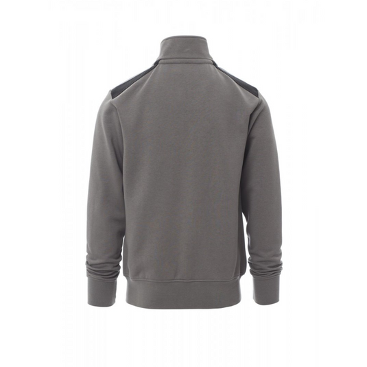 Felpa TAGLIA-XL Zip Intera Porta Badge Payper Work 2.0 Smoke Outlet