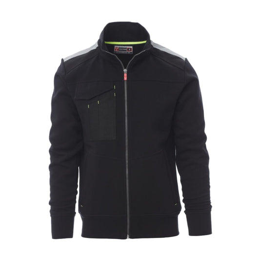 Felpa Zip Intera Porta Badge Payper Work 2.0