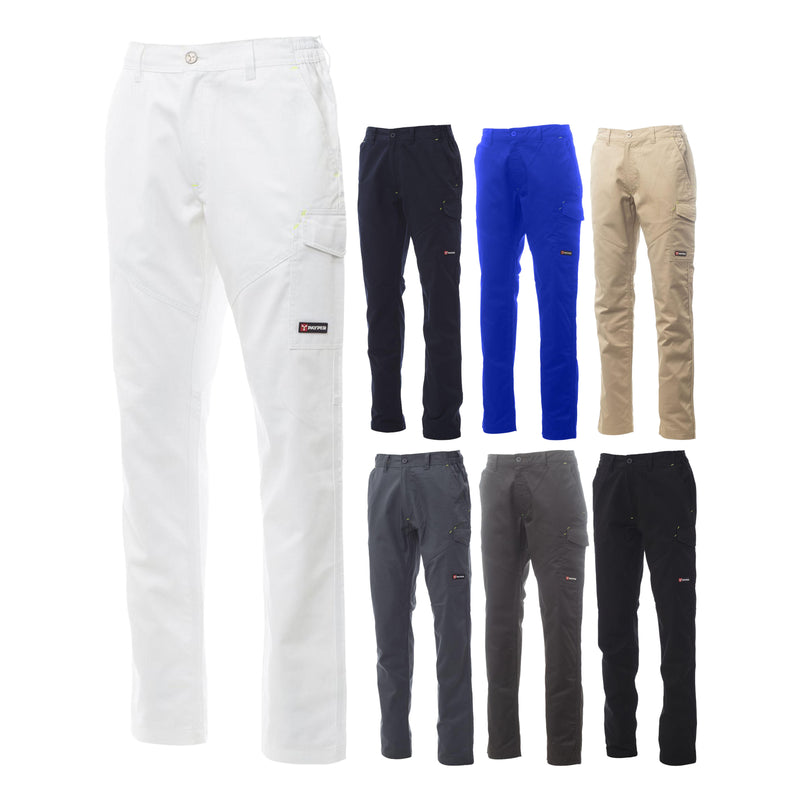 Carica immagine in Galleria Viewer, Pantaloni da Lavoro Multistagione Twill Uomo Payper Worker Pro
