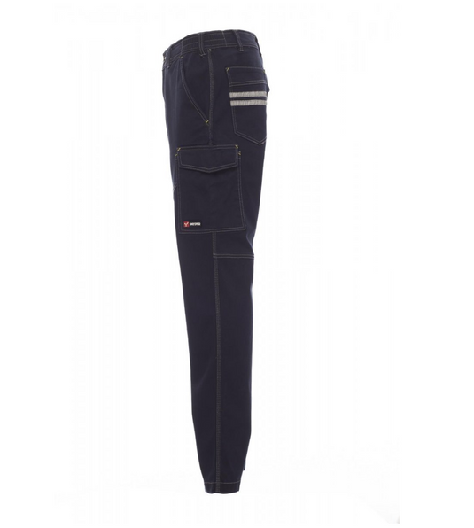 Pantaloni TAGLIA-2XL da Lavoro Multistagione Cotone Payper Worker Stretch Blu Navy Outlet