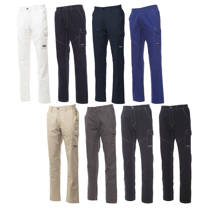 Carica immagine in Galleria Viewer, Pantaloni da Lavoro Estivi Cotone Multitasche Payper Worker Summer
