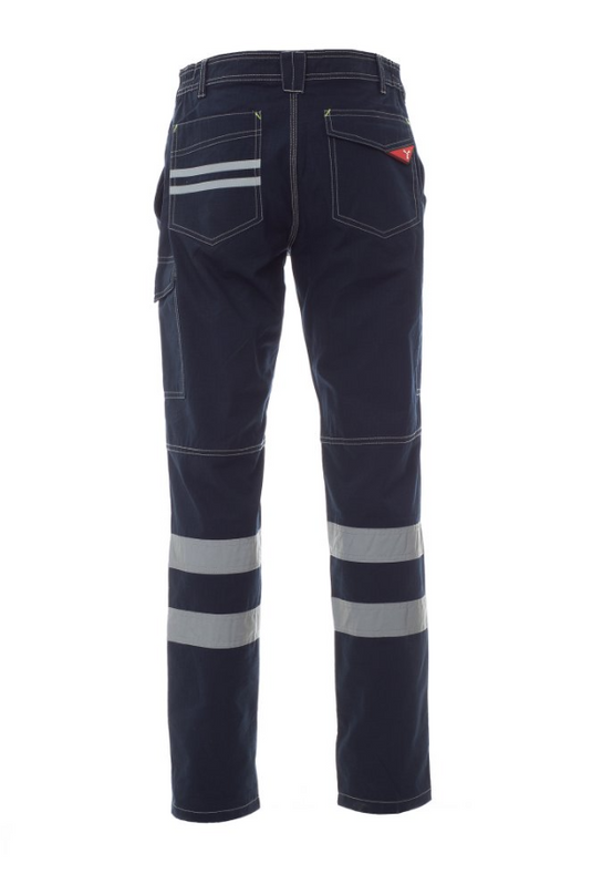 Pantaloni da Lavoro Estivi Riflettenti Cotone Uomo Payper Worker Summer Reflex
