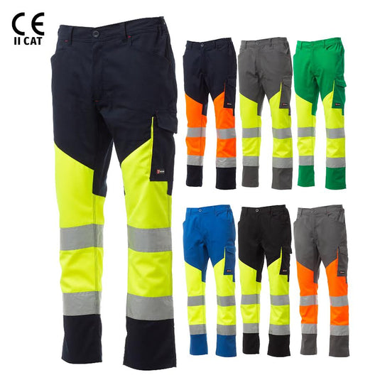 Pantaloni Alta Visibilità Estivi Stretch Payper Working Summer