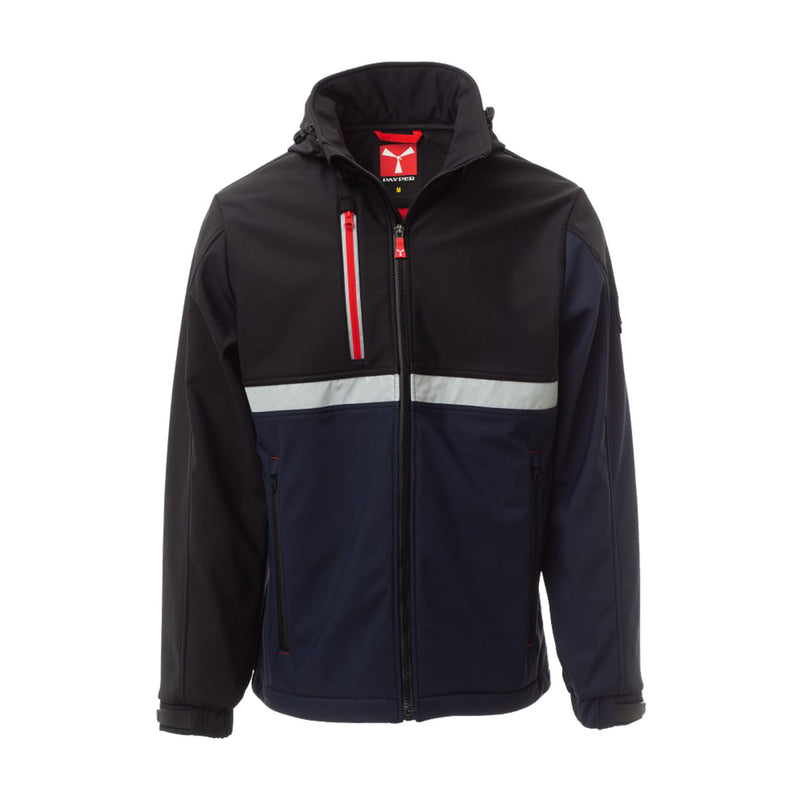 Carica immagine in Galleria Viewer, Giubbotto Imbottito Uomo Invernale Soft Shell con Cappuccio Removibile Payper Wise Personalizzabile
