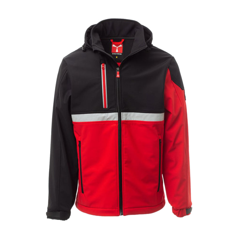Carica immagine in Galleria Viewer, Giubbotto Imbottito Uomo Invernale Soft Shell con Cappuccio Removibile Payper Wise Personalizzabile

